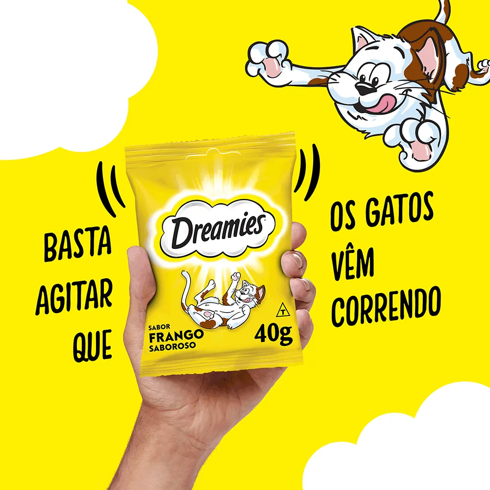 Petisco Dreamies Frango para Gatos Adultos — foto 6