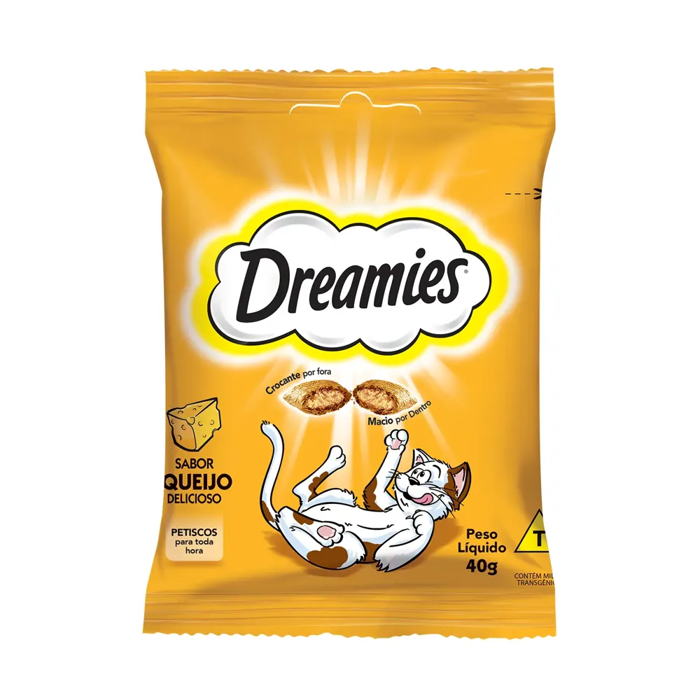 Petisco Dreamies Queijo para Gatos Adultos — foto 2