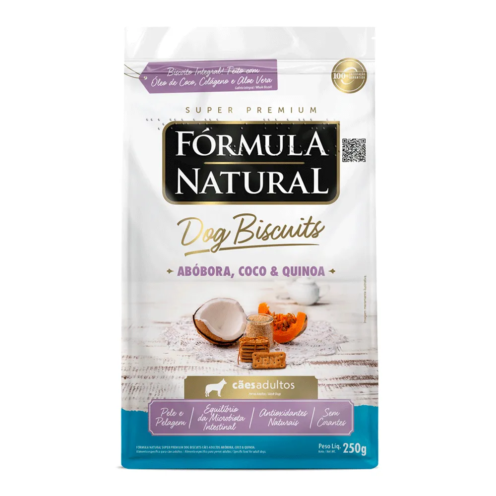 Petisco Fórmula Natural Dog Biscuits Abóbora Cães Adultos — foto 4