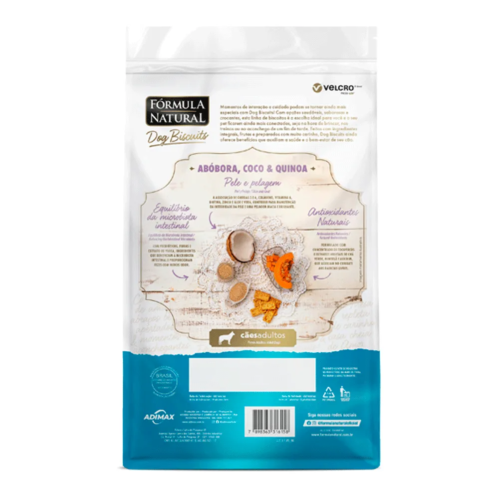Petisco Fórmula Natural Dog Biscuits Abóbora Cães Adultos — foto 5