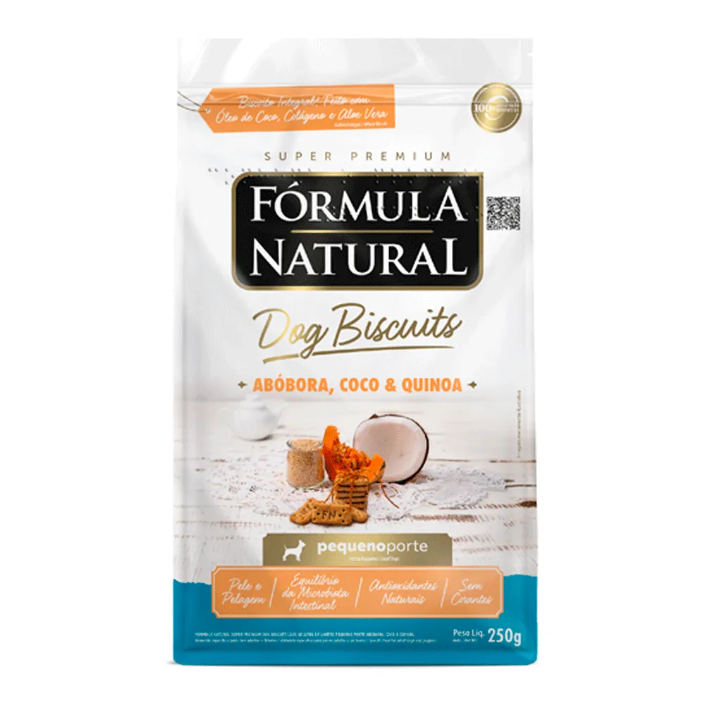 Petisco Fórmula Natural Dog Biscuits Abóbora Cães Adultos Pequeno Porte — foto 4