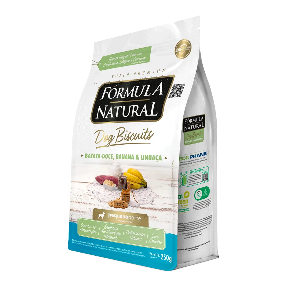 Petisco Fórmula Natural Dog Biscuits Batata Doce Cães Adultos Pequeno Porte — foto 3