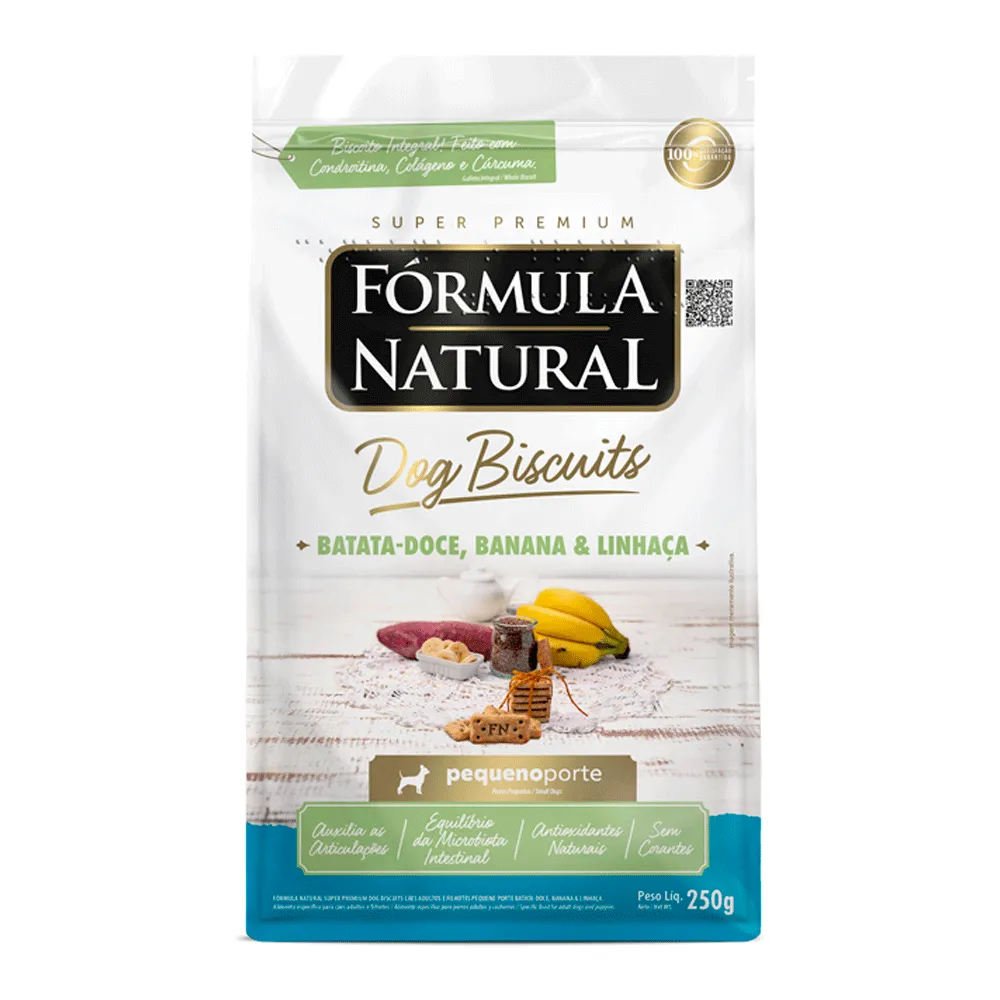 Petisco Fórmula Natural Dog Biscuits Batata Doce Cães Adultos Pequeno Porte — foto 4