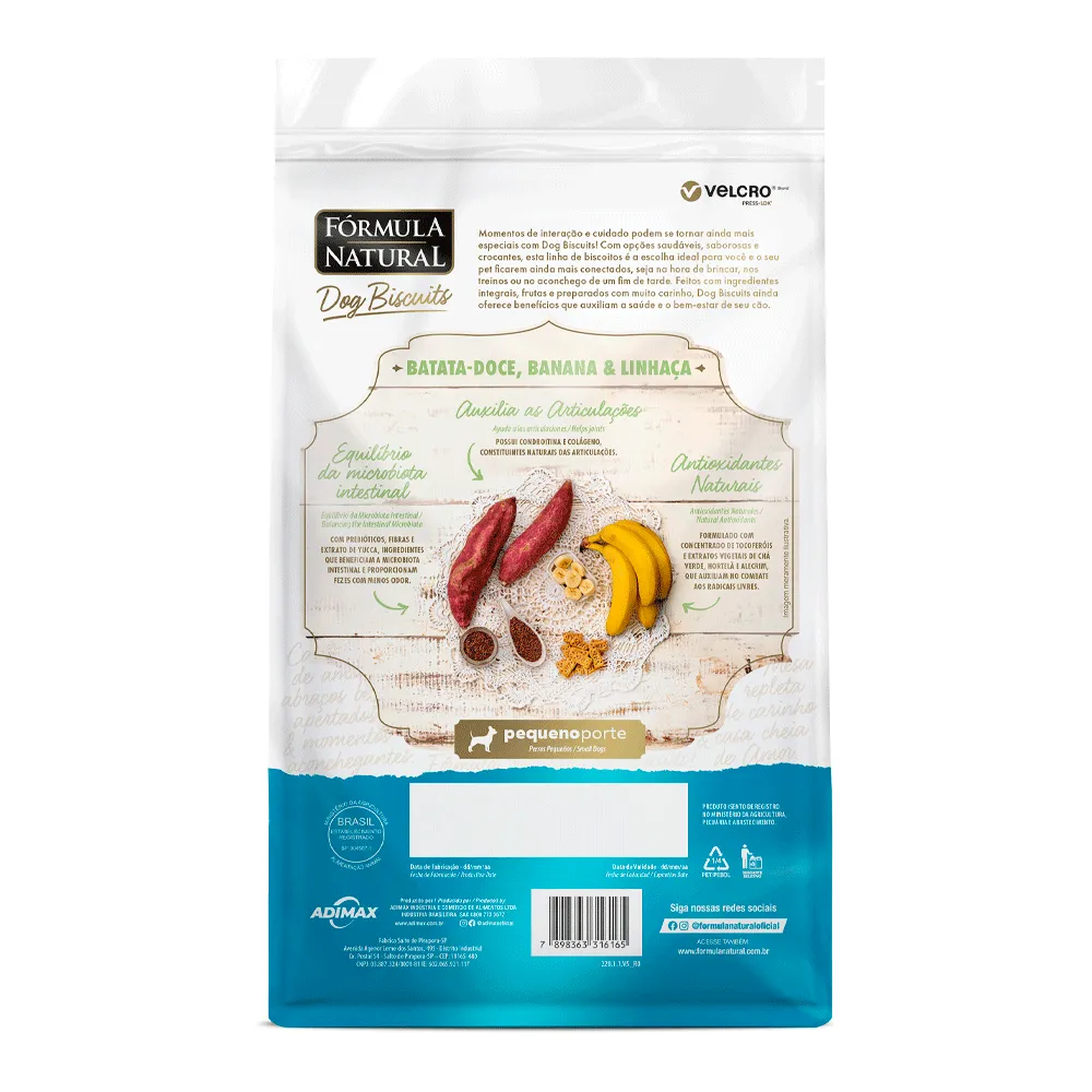 Petisco Fórmula Natural Dog Biscuits Batata Doce Cães Adultos Pequeno Porte — foto 5