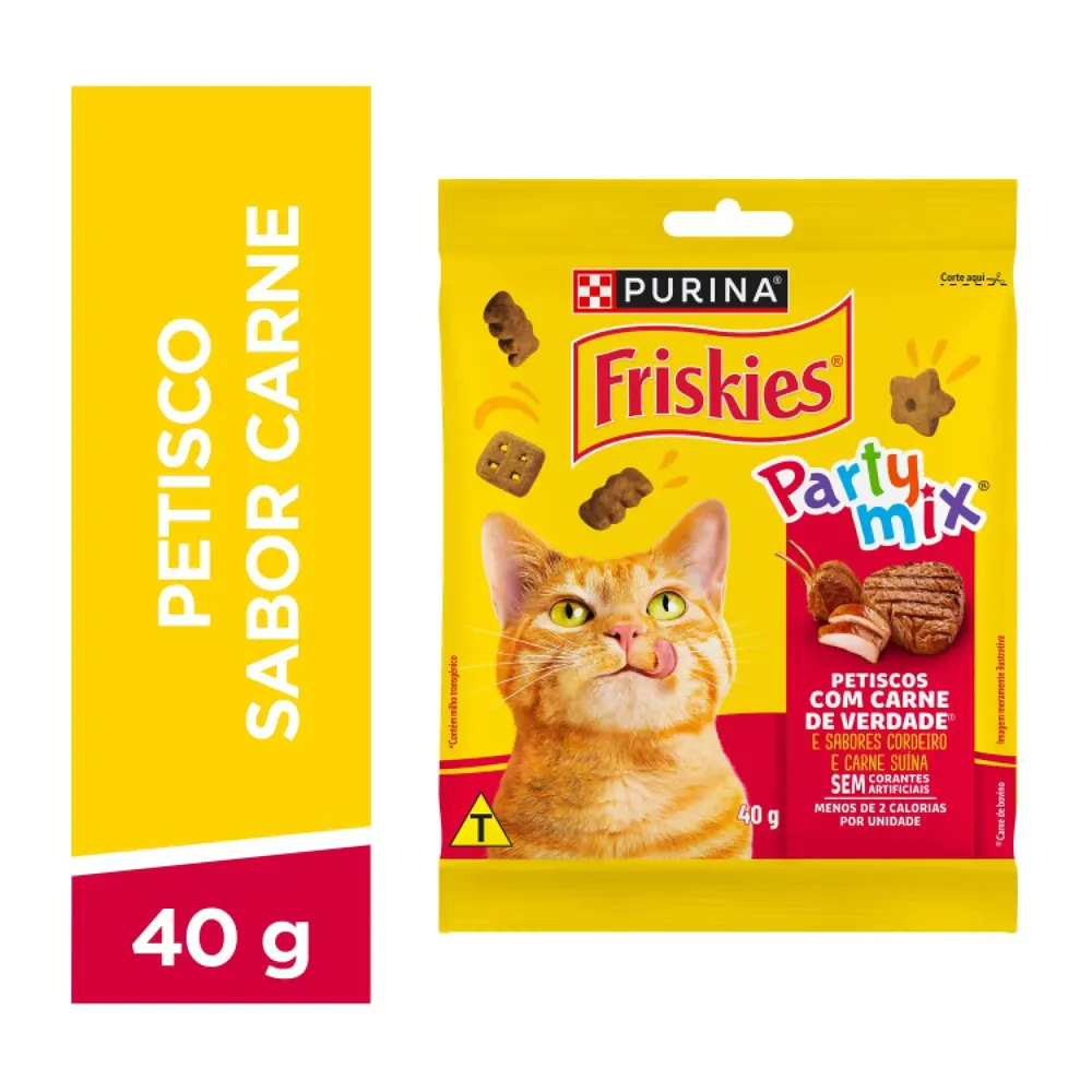 Petisco Friskies Party Mix Carne — foto 2