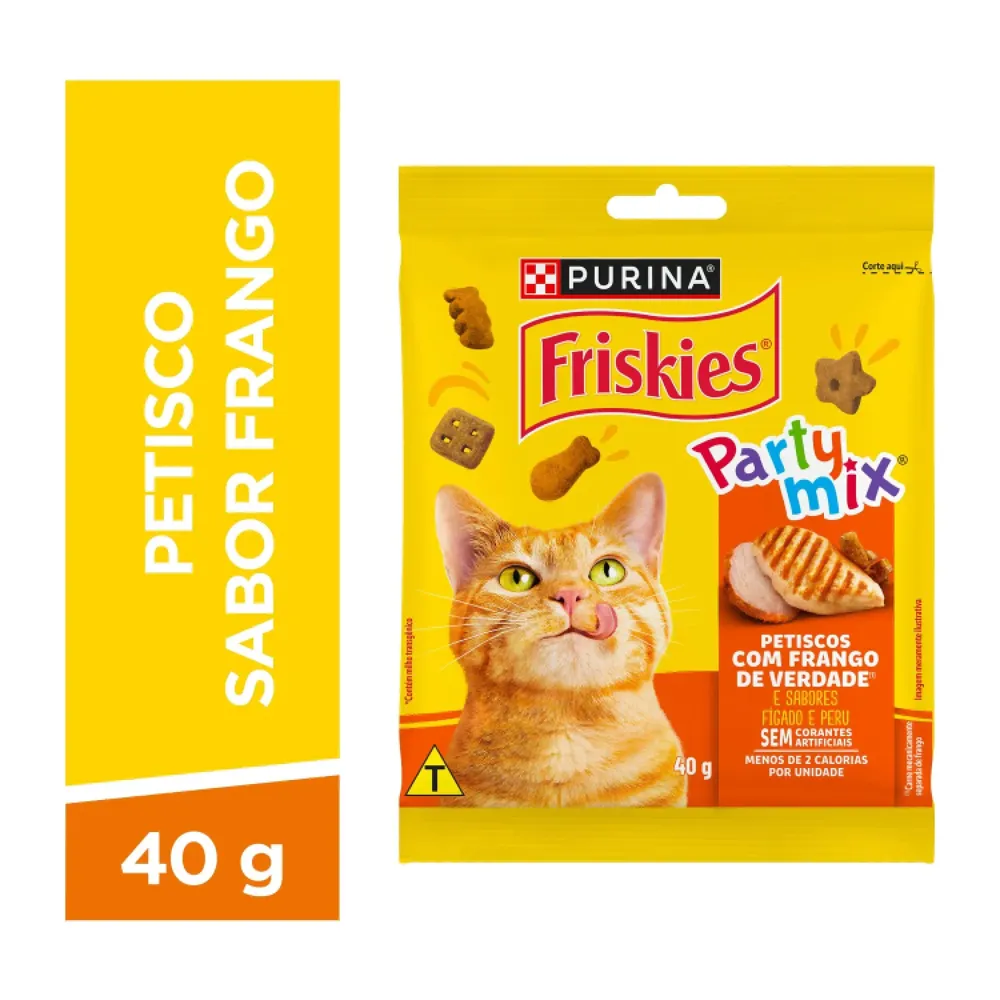 Petisco Friskies Party Mix Frango — foto 2
