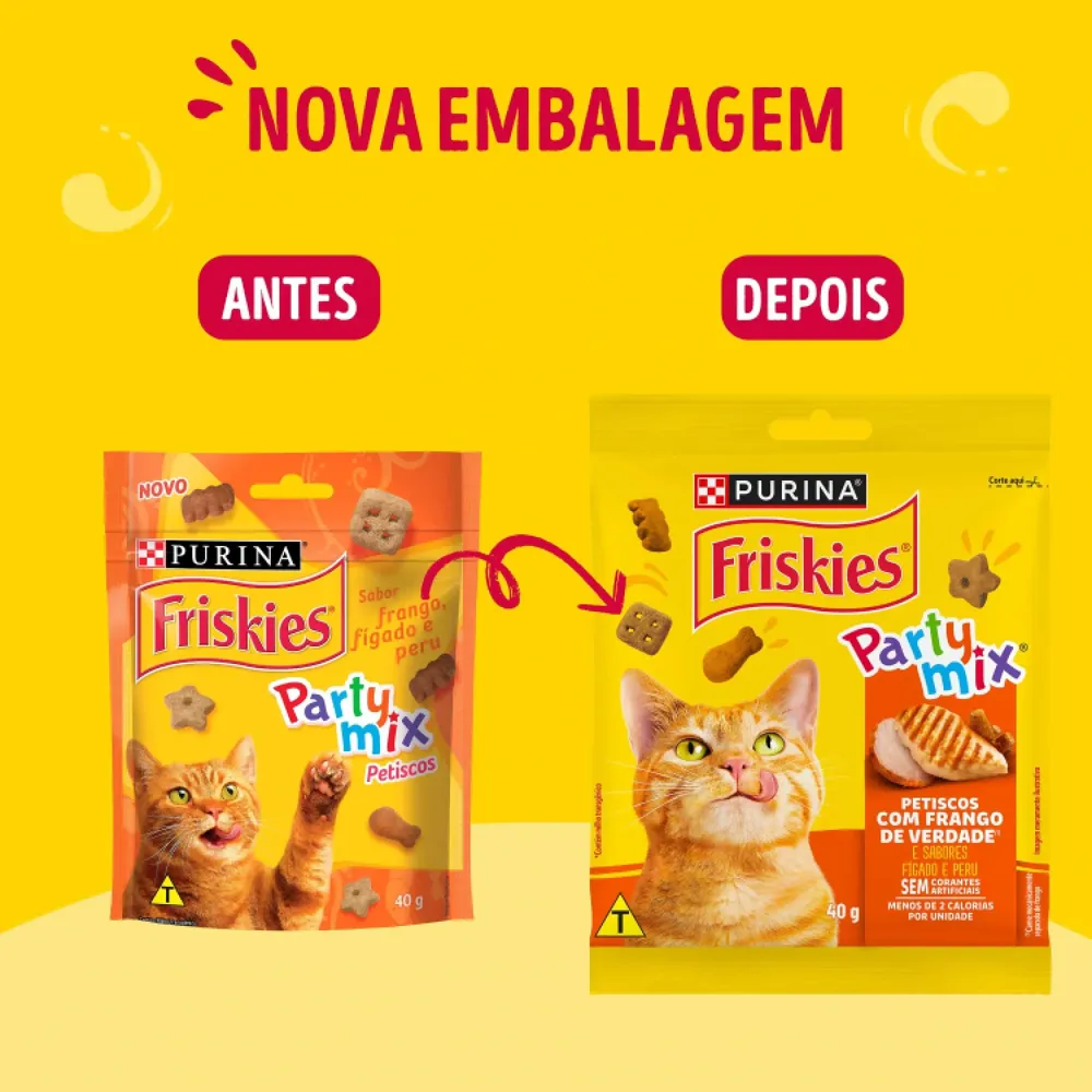 Petisco Friskies Party Mix Frango — foto 4