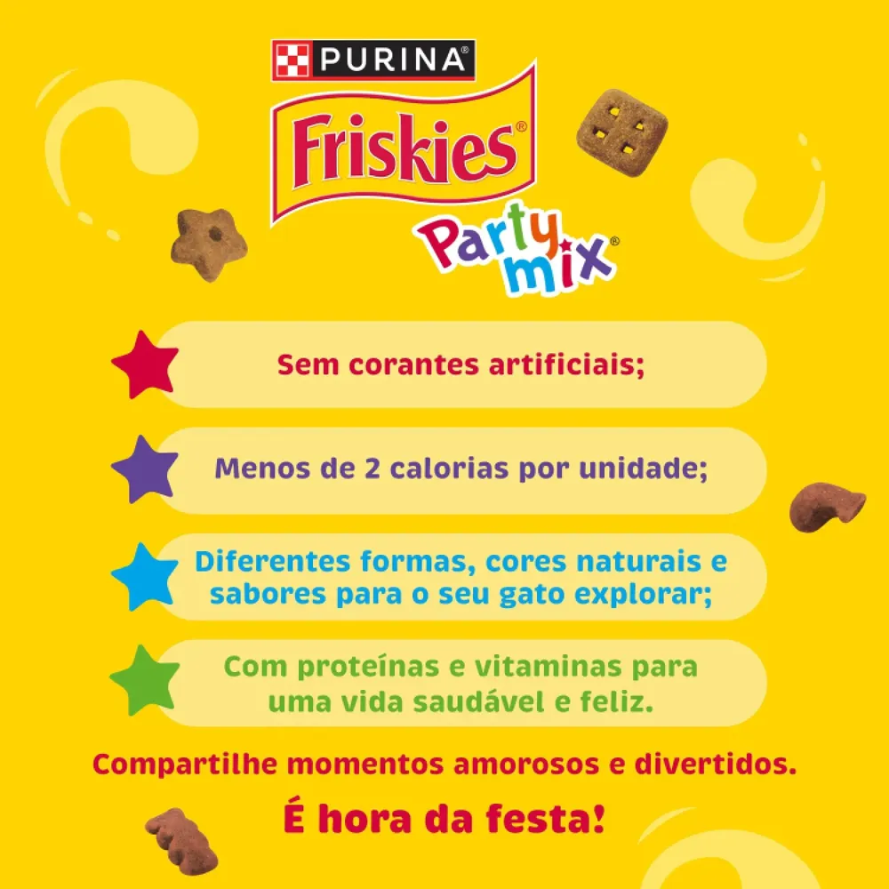 Petisco Friskies Party Mix Frango — foto 5
