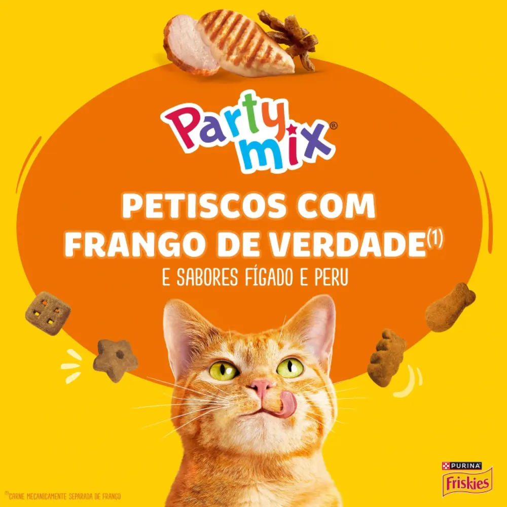 Petisco Friskies Party Mix Frango — foto 6