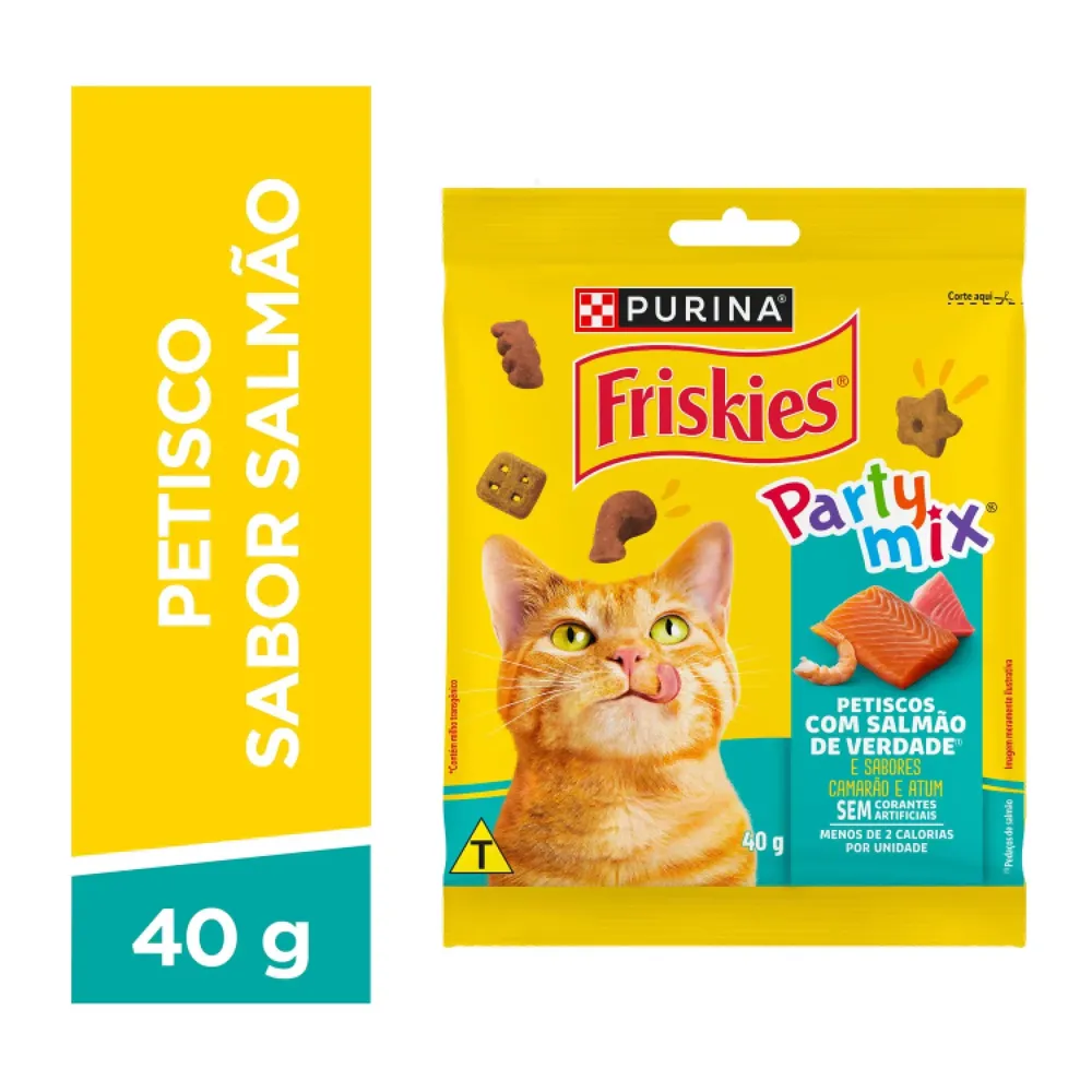 Petisco Friskies Party Mix Salmão — foto 2