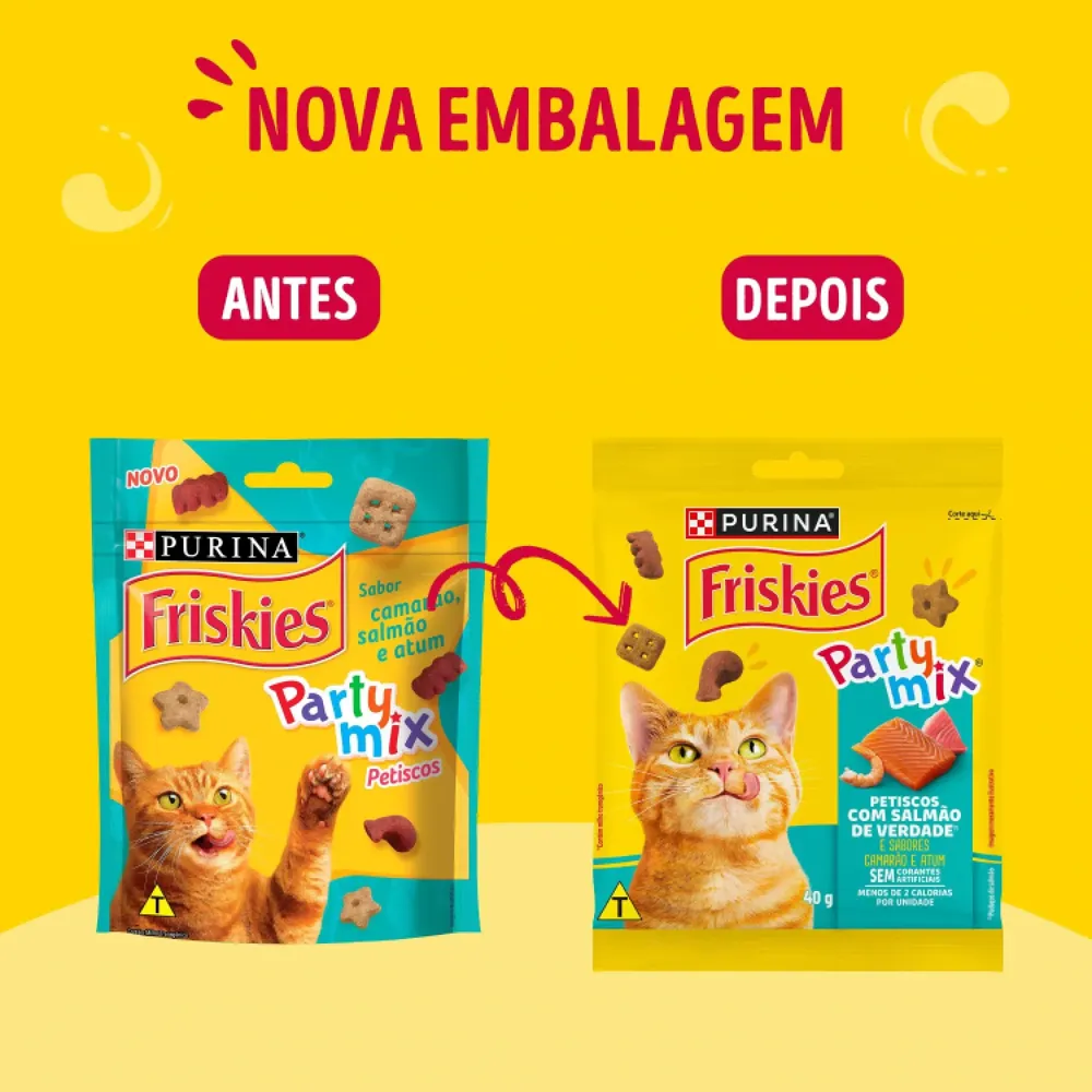 Petisco Friskies Party Mix Salmão — foto 4