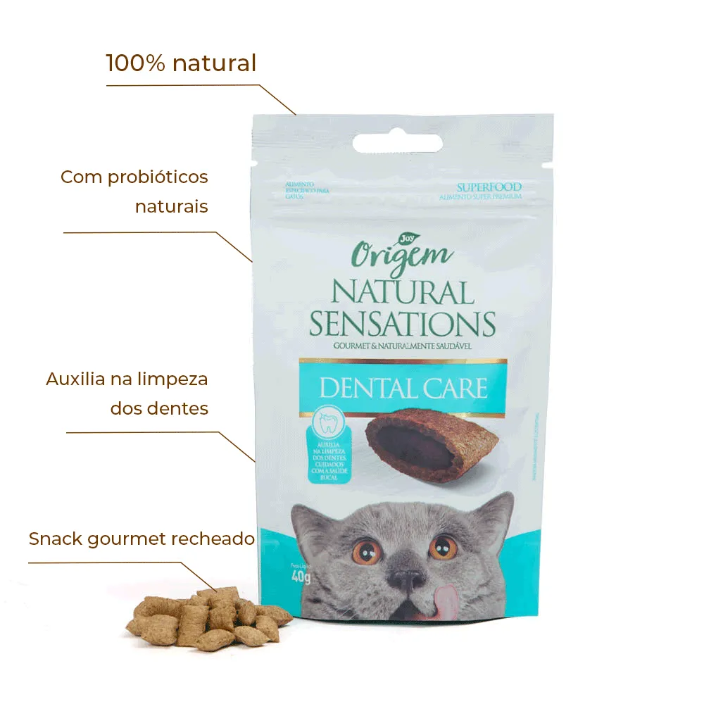 Petisco Gatos Origem Natural Sensations Dental Care — foto 2