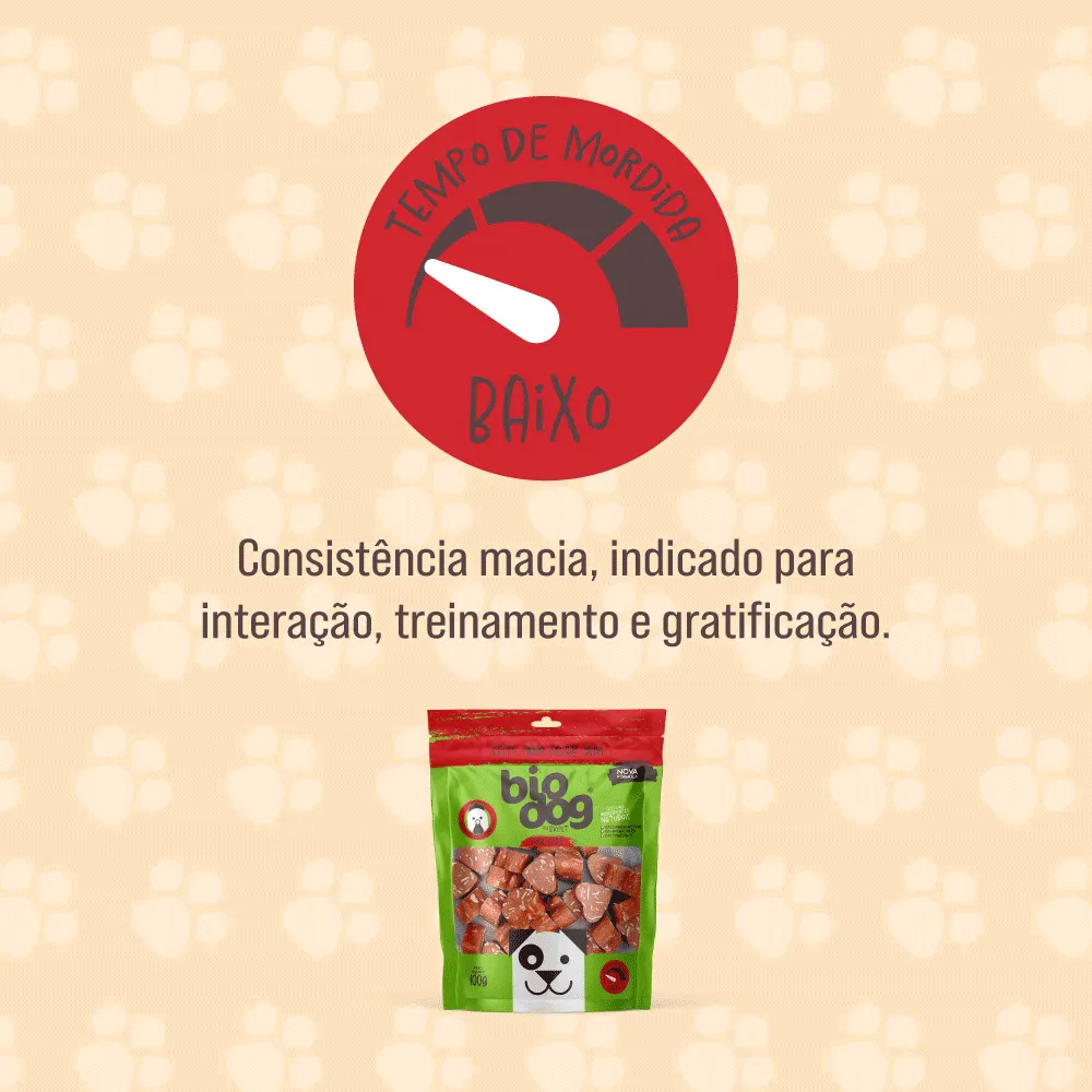 Petisco Love Bits Macio Frango e Peixe Biodog — foto 6