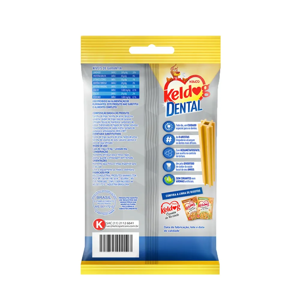 Petisco Keldog Higiene Bucal para Cães Mini e Pequeno — foto 2