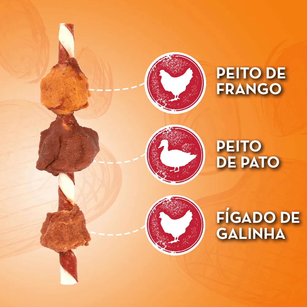 Petisco Kabobs 3 Sabores Dingo — foto 4
