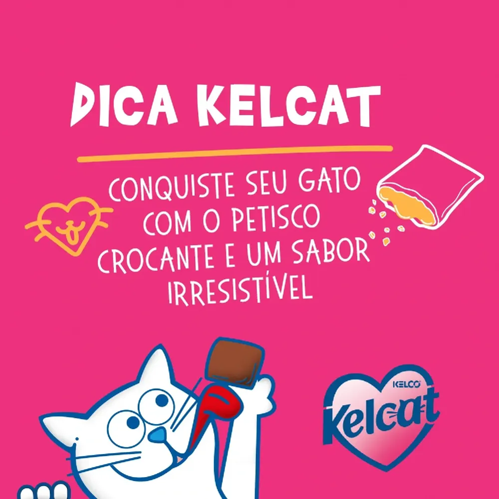 Petisco Kelcat Snack Frango para Gatos — foto 4