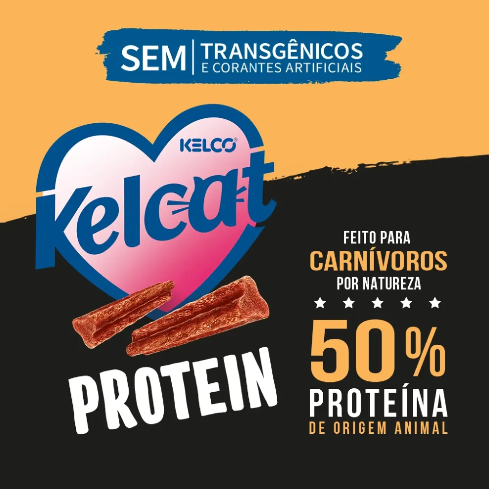Petisco Kelcat Stick Protein Frango para Gatos — foto 3