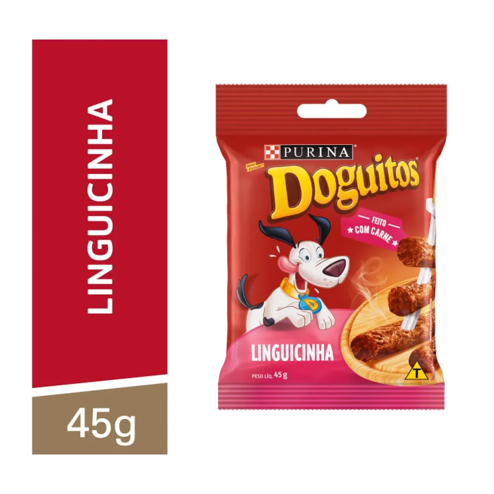 Petisco Cães Doguitos Rodízio Linguicinha Purina — foto 2