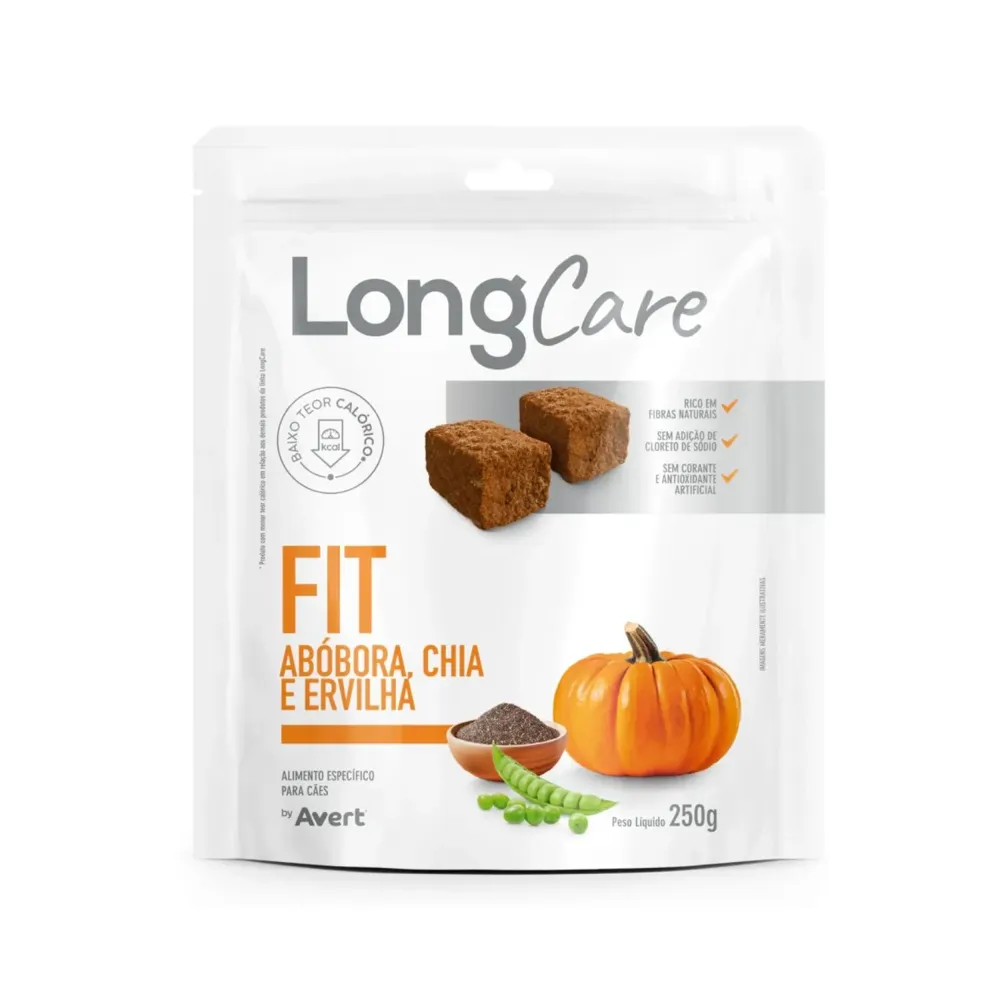 Petisco LongCare Fit para Cães Abóbora, Chia e Ervilha — foto 2