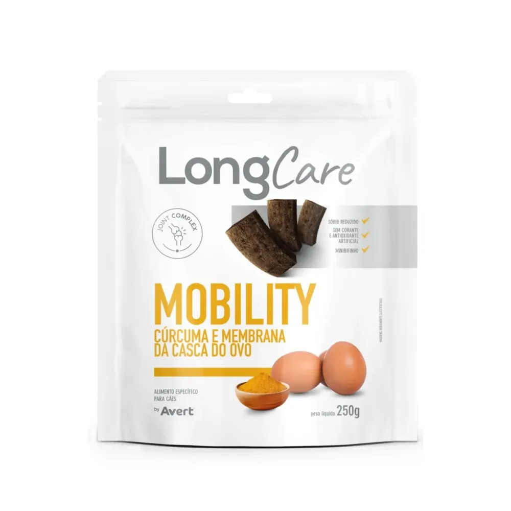 Petisco LongCare Mobility para Cães Cúrcuma e Membrana da Casca do Ovo — foto 2