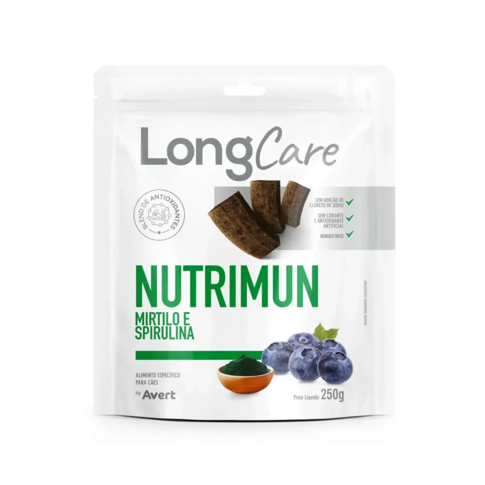 Petisco LongCare Nutrimun para Cães Mirtilo e Spirulina — foto 2