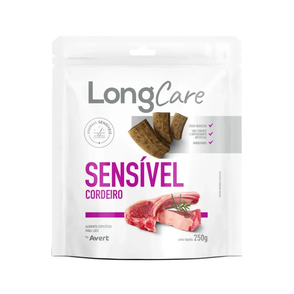 Petisco Snack LongCare Sensível para Cães Adultos Cordeiro — foto 2