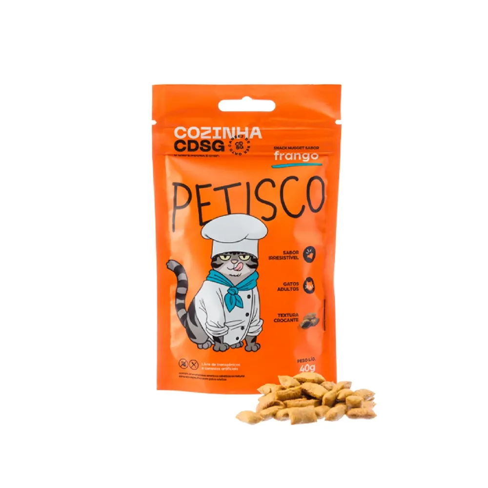 Petisco Nugget para Gatos Frango Cansei de Ser Gato — foto 2