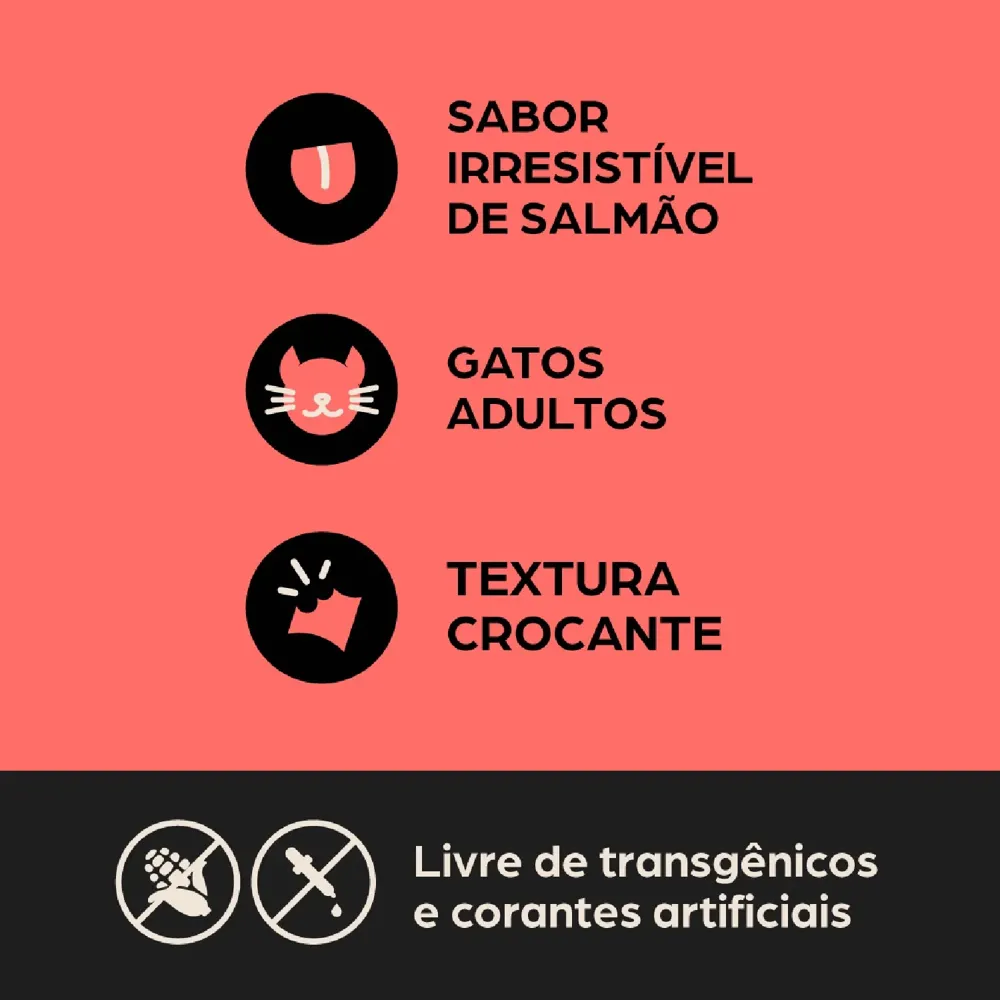 Petisco Nugget para Gatos Salmão Cansei de Ser Gato — foto 5