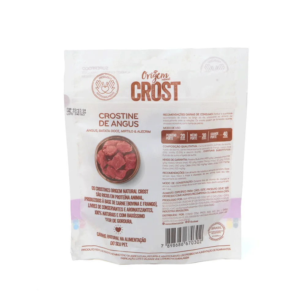 Petisco Cães Origem Natural Crost Crostine Angus — foto 3