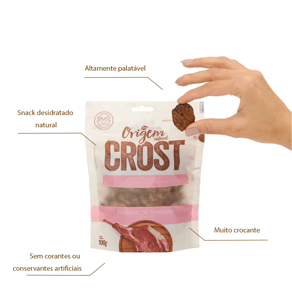 Petisco Origem Natural Crost Crostine Cordeiro — foto 2