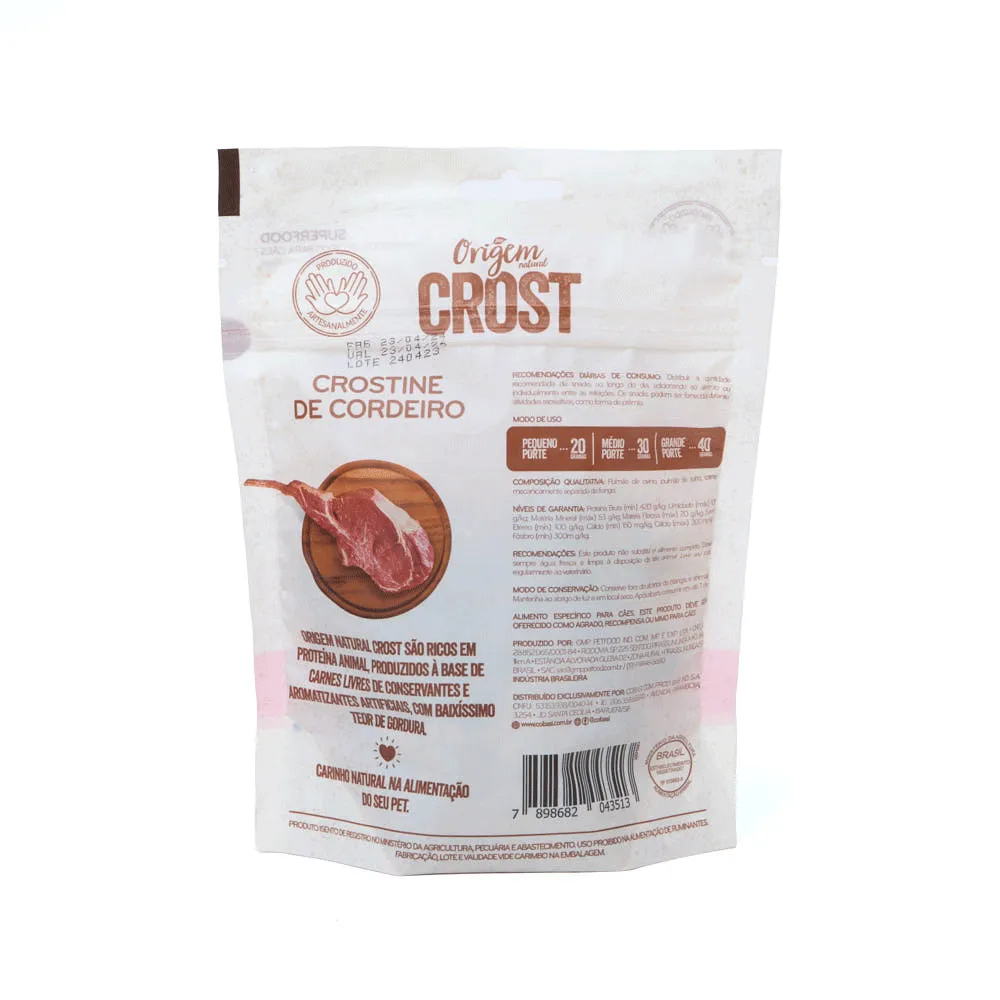 Petisco Origem Natural Crost Crostine Cordeiro — foto 3