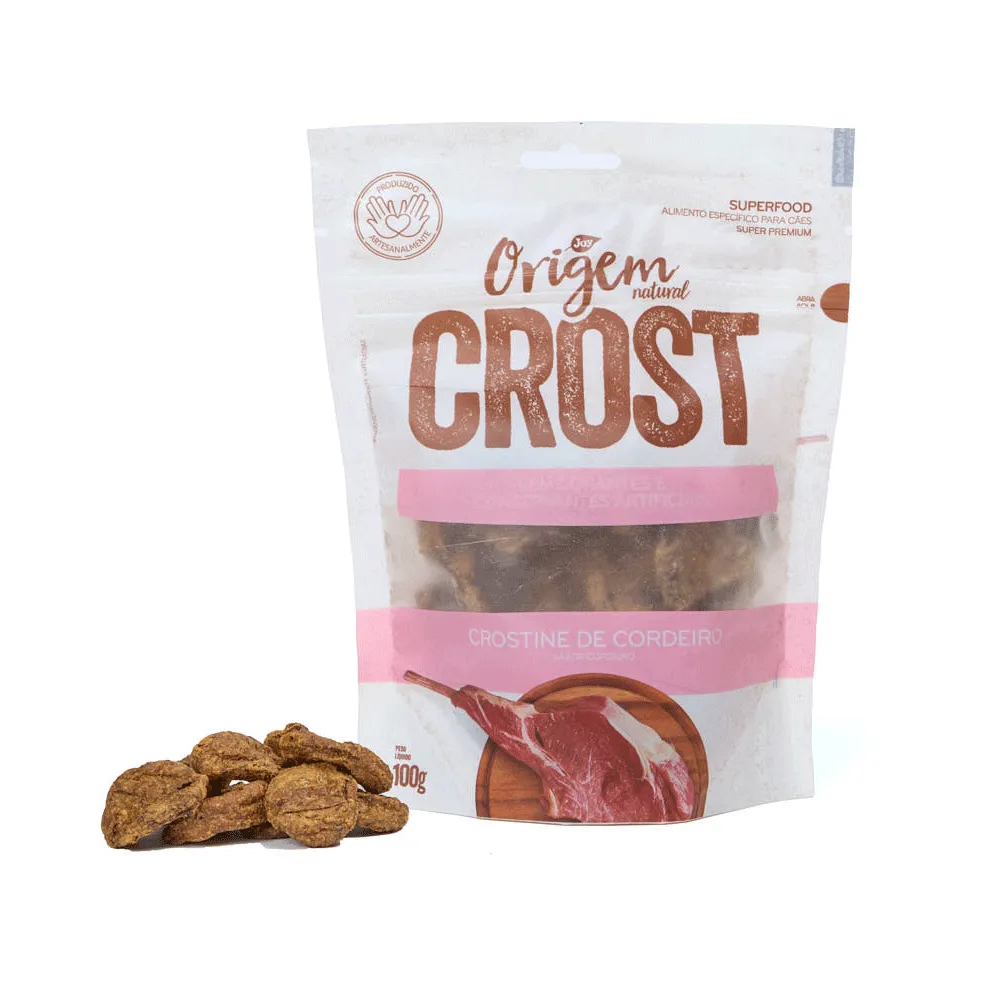 Petisco Origem Natural Crost Crostine Cordeiro — foto 4