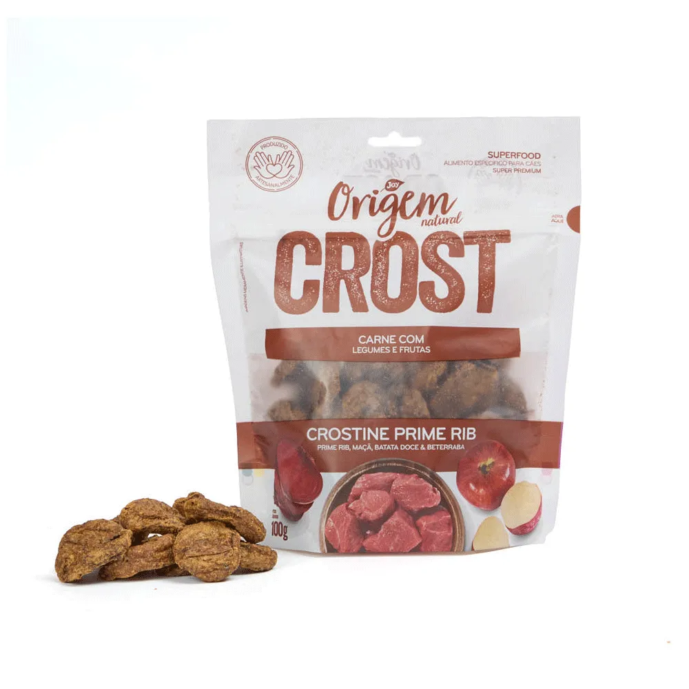 Petisco Cães Origem Natural Crost Crostine Prime Rib — foto 4