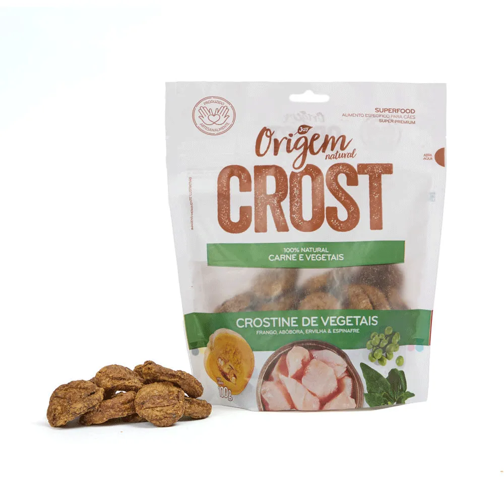 Petisco Cães Origem Natural Crost Crostine Vegetais — foto 4