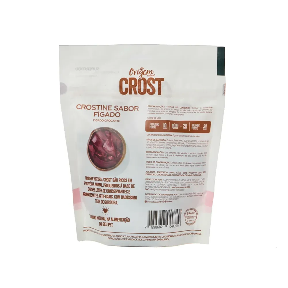 Petisco Origem Natural Crost Fígado — foto 4