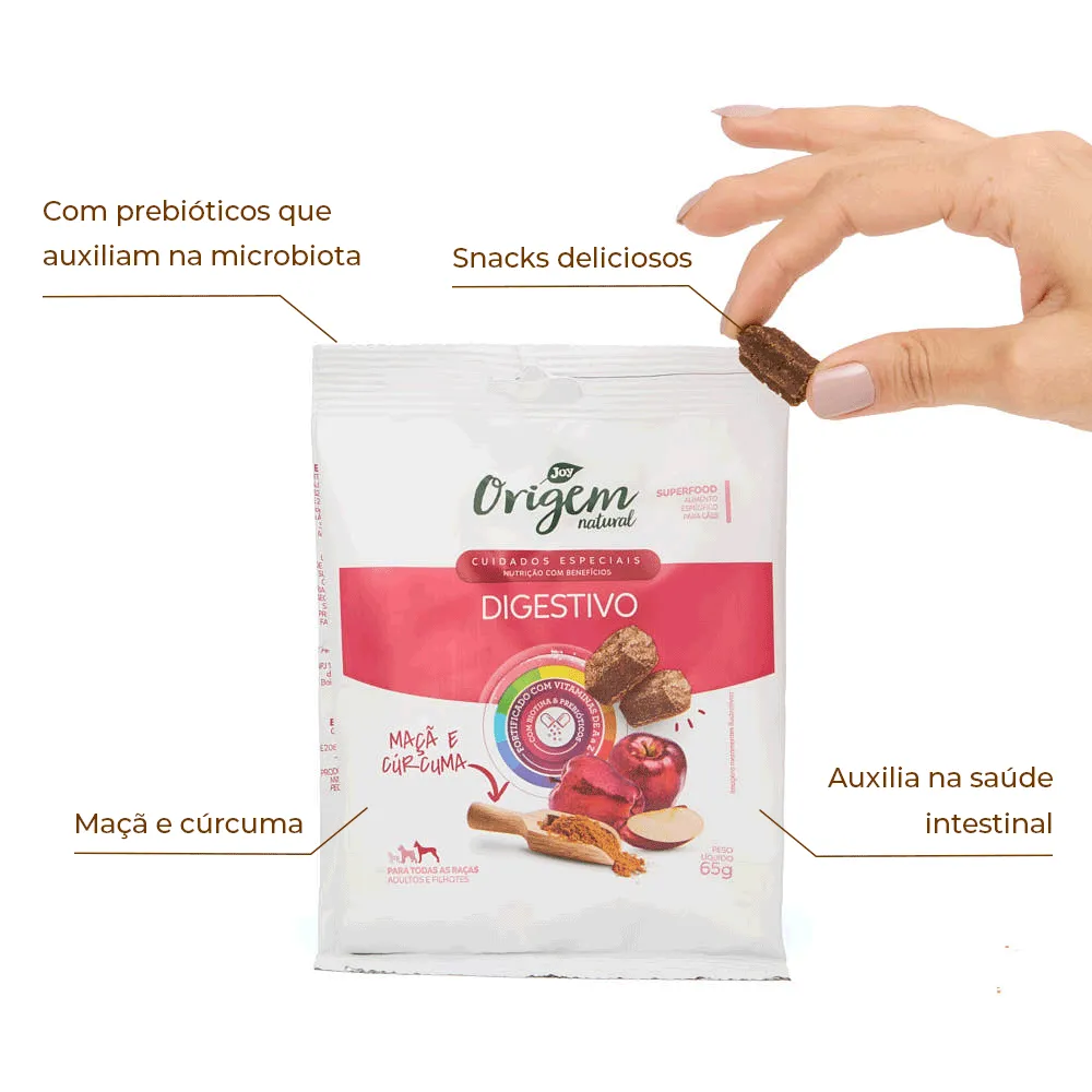 Petisco para Cães Origem Natural Cuidados Especiais Digestivo — foto 2