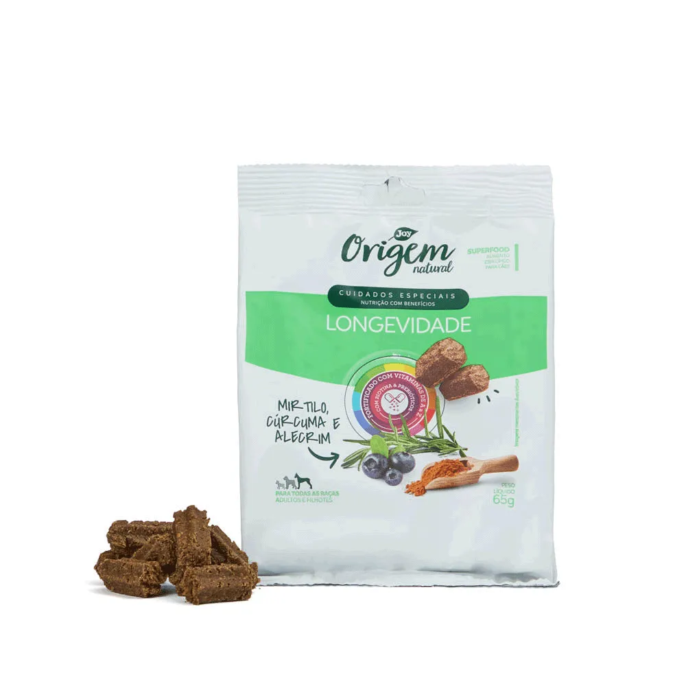 Petisco para Cães Origem Natural Cuidados Especiais Longevidade — foto 3
