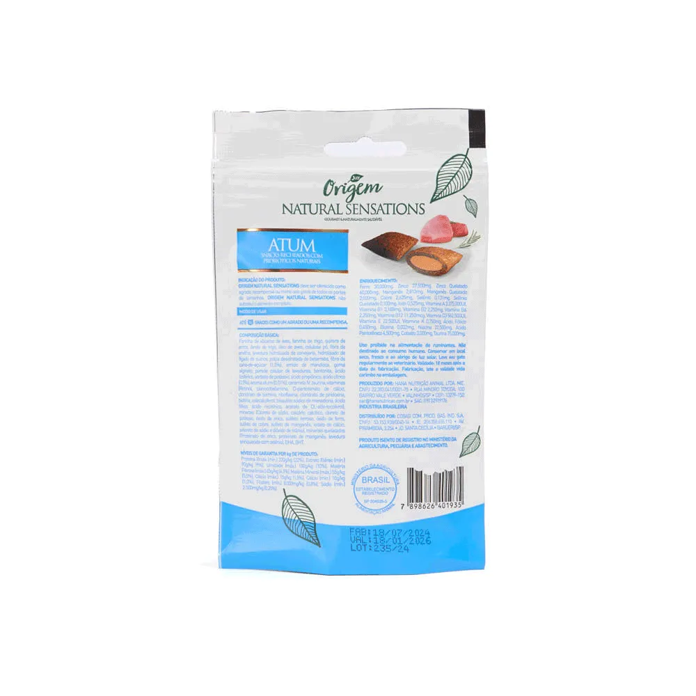 Petisco Gatos Origem Natural Sensations Atum — foto 4