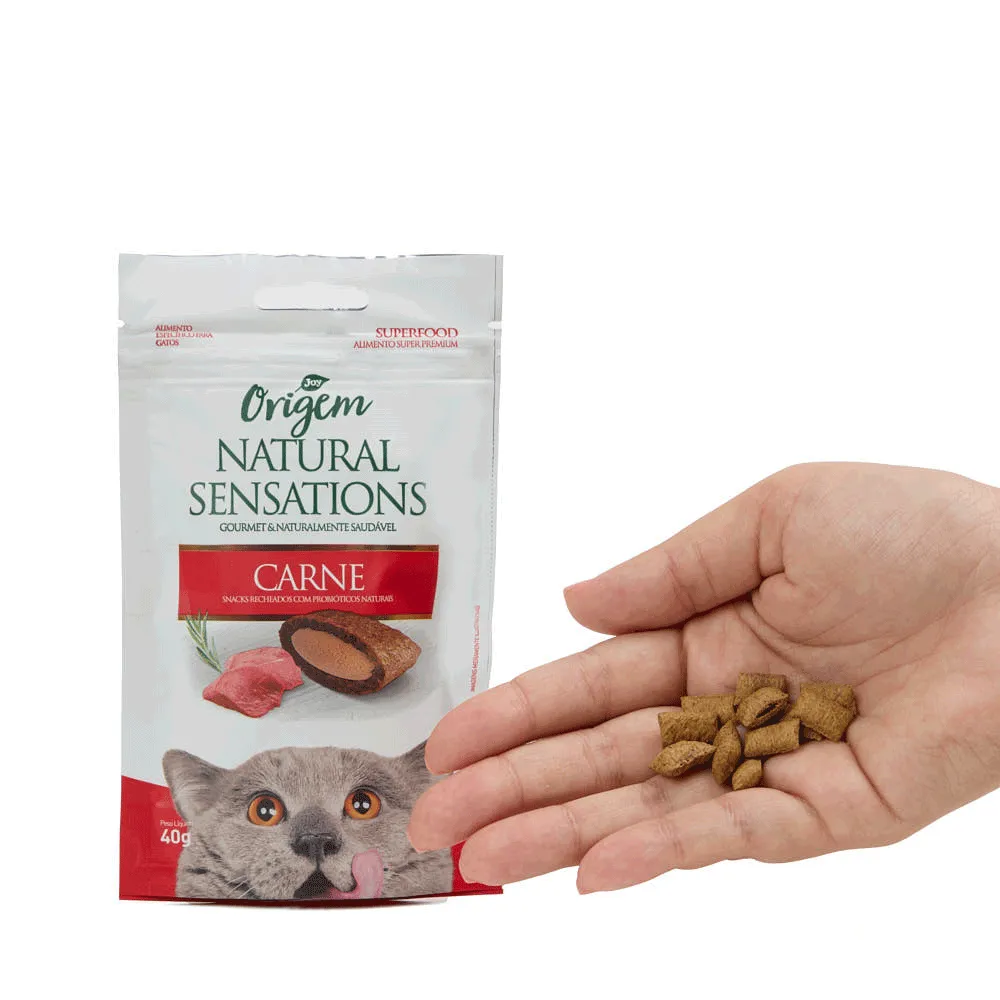 Petisco Gatos Origem Natural Sensations Carne — foto 3