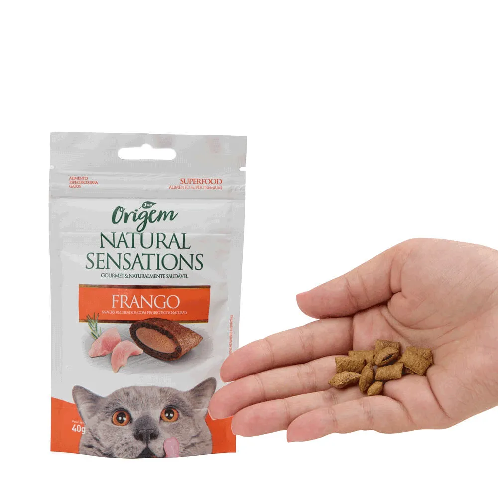 Petisco Gatos Origem Natural Sensations Frango — foto 3