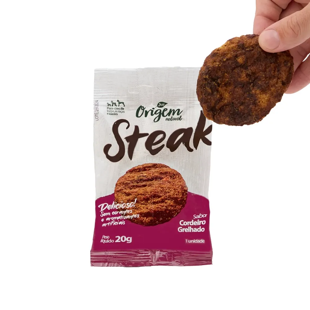 Petisco Cães Origem Natural Steak Cordeiro — foto 4