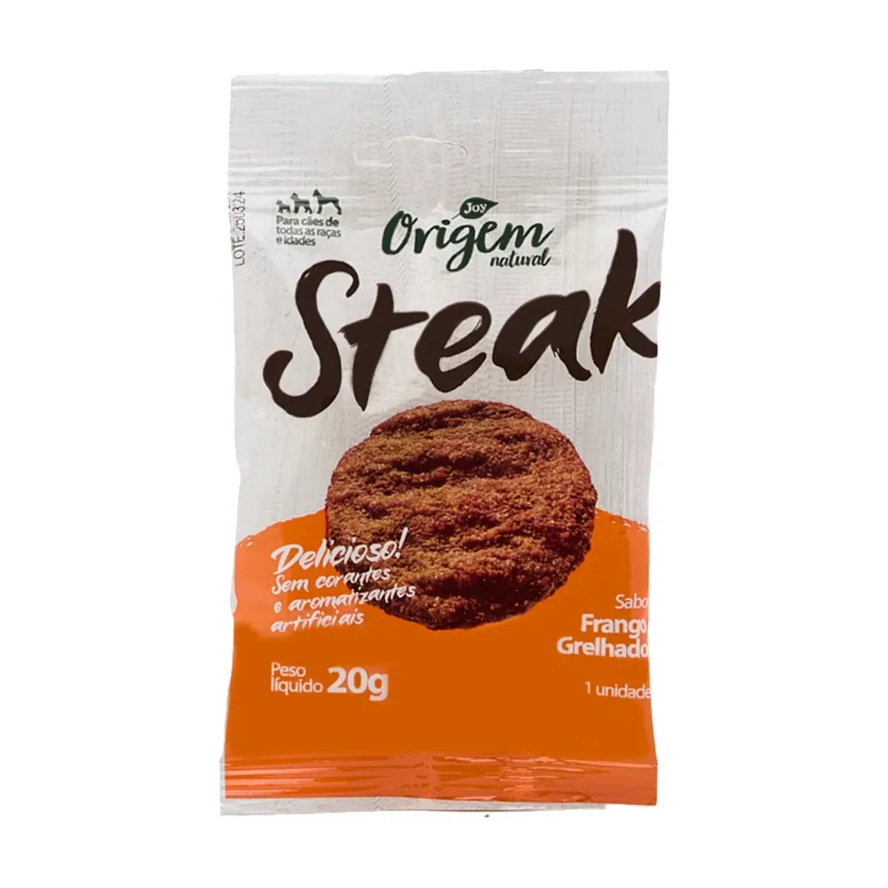 Petisco Cães Origem Natural Steak Frango
