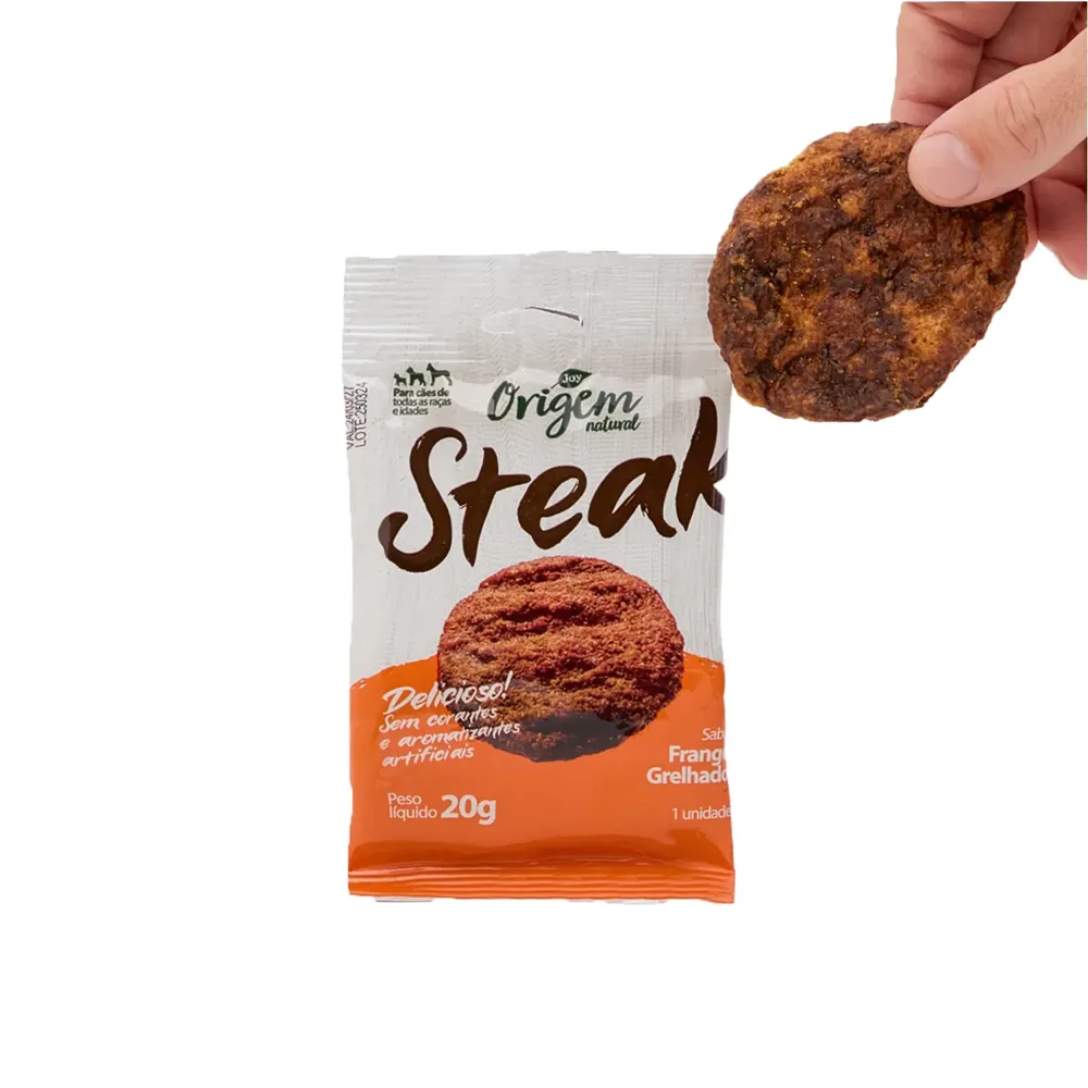 Petisco Cães Origem Natural Steak Frango — foto 4