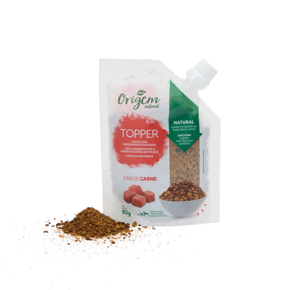 Petisco Origem Natural Topper Carne Desidratada — foto 3