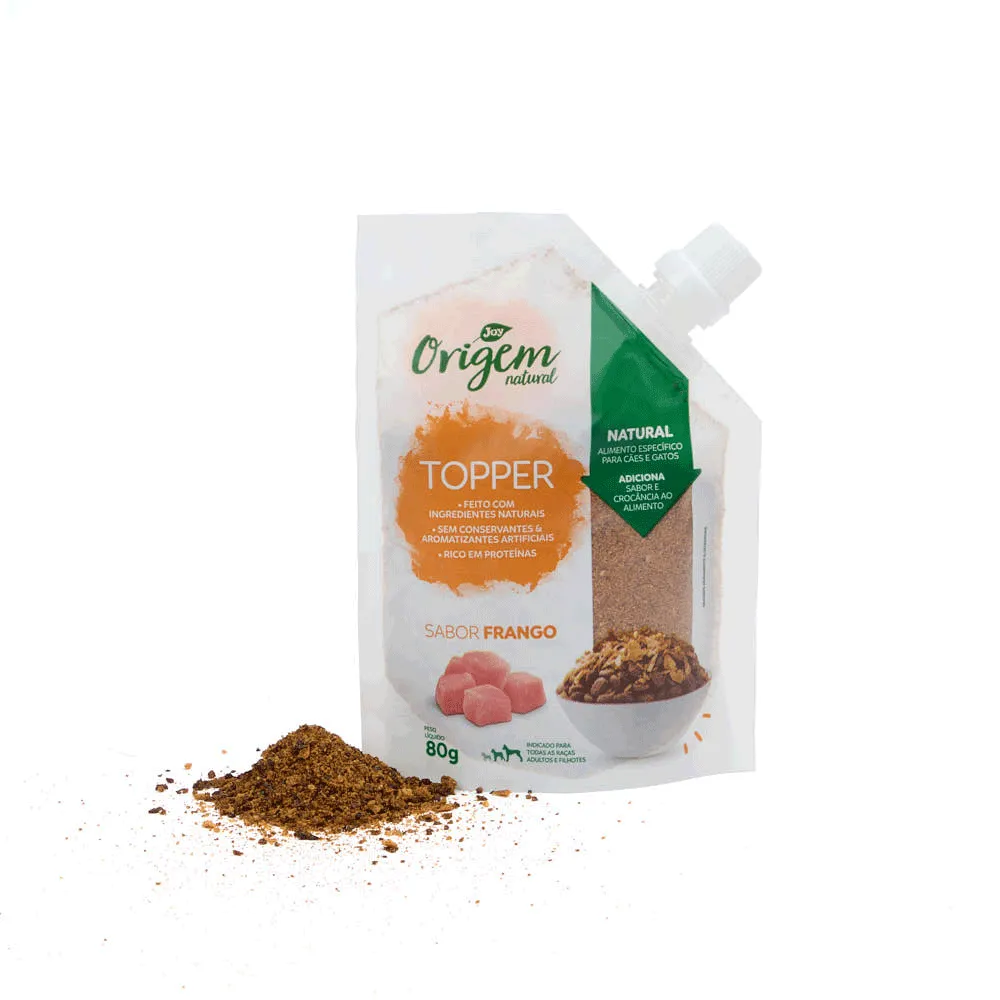 Petisco Origem Natural Topper Frango Desidratado — foto 3