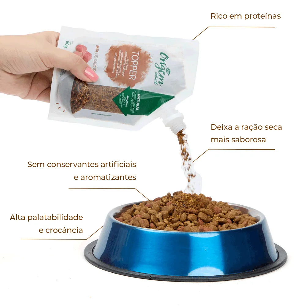 Petisco Origem Natural Topper Mix Desidratado — foto 2