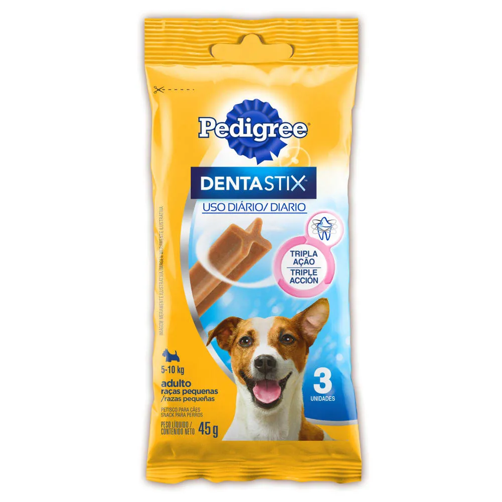 Petisco Pedigree Dentastix Cuidado Oral Cães Adultos Raças Pequenas — foto 2