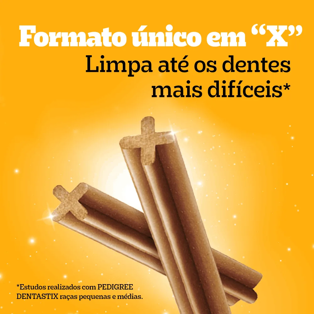 Petisco Pedigree Dentastix Cuidado Oral Para Cães Adultos Raças Grandes — foto 6