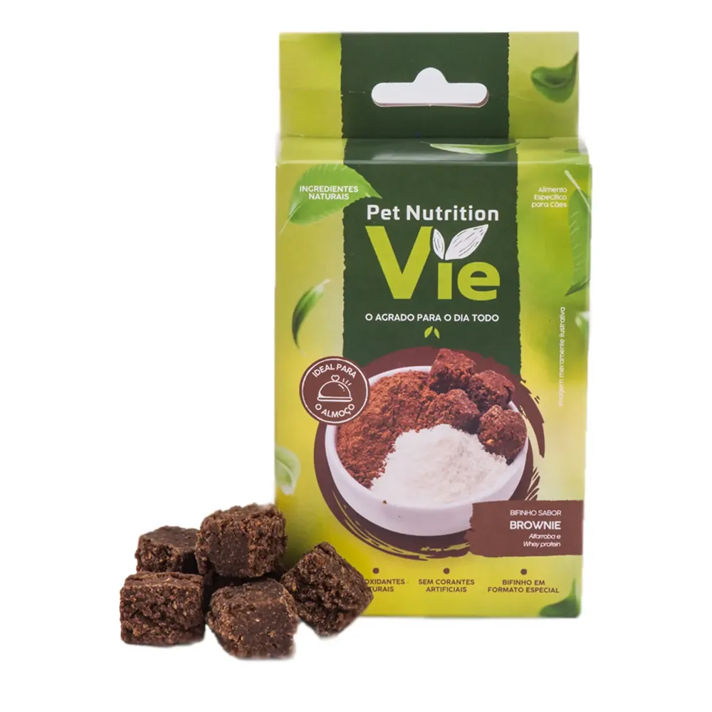 Petisco Pet Nutrition Vie para Cães Brownie com Alfarroba — foto 2