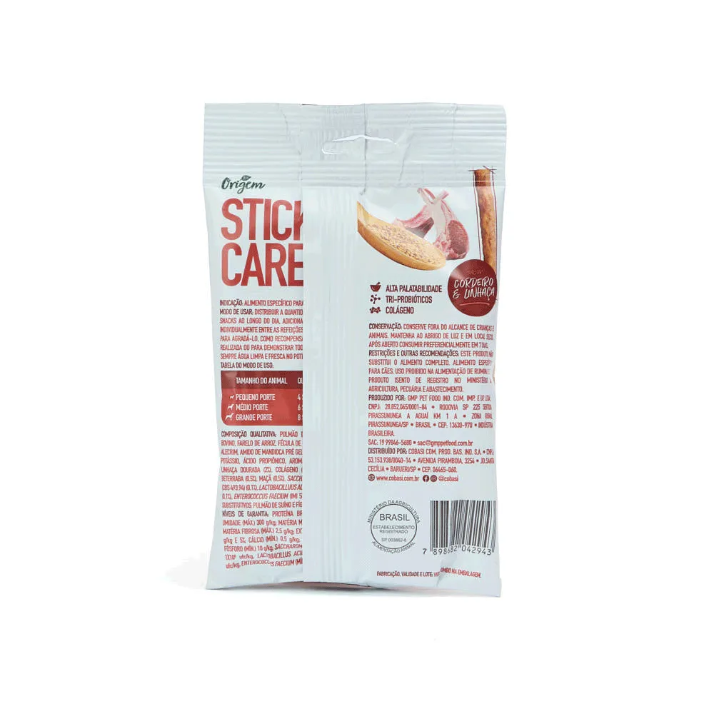 Petisco Stick Care Cães Origem Natural Cordeiro e Linhaça — foto 3